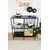 HANAH HOME Sideboard komoda Sunny Black Fume