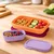 Tupperware Uska kutija za užinu sa pregradom, 590ml + 120ml