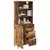 Highboard s ladicama Staro drvo 69,5 x 34 x 180 cm