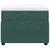 Vidaxl Box spring postelja z vzmetnico temno zelena 90x200 cm žamet