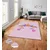 Conceptum Hypnose Tepih Asr Crpt-34, Pravougaoni, 180 x 280 cm, Roze