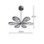 Opviq luster Chromis, LED 12 W, hrom