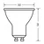 Set 3x LED reflektorska sijalica PAR16 GU10/6,9W/230V 2700K 60° - Osram