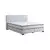 Box Krevet Maya D 200/220 cm , siva