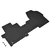Rubber car mats Opel Vivaro 2019- (front)