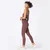 Electra Leggings, Maroon - L