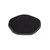 Flat plate, 21cm, Ethos Black Moss - Porland