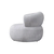 Atelier del Sofa Fotelja Roma, 100 x 90 x 85 cm, Siva