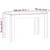 Blagovaonski stol boja hrasta 120x60x76 cm konstruirano drvo