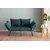 Atelier del Sofa Dvosed na razvlačenje Viper 2, Petrolej
