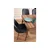 HANAH HOME Set Trpezarijski sto i 6 stolica Lidyana Anthracite