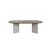 Hanah Home Klub sto Sable, 119x40x60cm, Braon