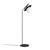 Aberto Design Podna lampa Anemon 13805, 37 x 30 x 138 cm, 1 x E27, 250 cm Kabl,, Crna