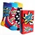 Happy Socks LFS Box čarape 3-pack Super Dad Socks gift set za žene