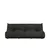 ATELIER DEL SOFA Sofa sa 3 sedišta Bocek Dark Grey