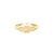 ELLI Prstan Rose, Vintage, zlata