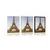 Plakat slavni Eifflov stolp - 20x30 silver