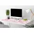 Decormat Podloga za pisalno mizo Vrtnice doodle 90x45 cm
