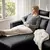 VIMLE Sofa trosed, s lenjivcem/Grann/Bomstad crna