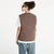 Telovnik FTSHP Silver Lining Quilted Vest UNISEX Brown M