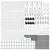 Stup za ogradu 52 pcs Siva 3,2 x 3,2 x 160 cm