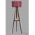 Opviq Podna lampa, 153 cm, E27, Bordo