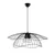 Opviq Luster Mantar-6500-3, 70x70x124cm, IP20, Crni