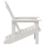 Adirondack stolica Bijelo 82 x 74 x 92 cm HDPE