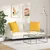 Jastučići za sofu 2 pcs Svijetlo žuta 80 x 80 cm