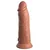 VIBRACIJSKI PENIS King Cock Elite 8 Tan