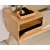 Hanah Home Trpezarijska klupa Urban 105x45x40cm Hrast-Krem