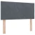 vidaXL Box Spring Postelja z Blazino Temno Siva 100x200 cm Žamet