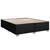 Vidaxl Box spring postelja z vzmetnico črn 200x200 cm blago