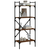 Regal za knjige 4 razine boja hrasta 56x31,5x138,5 cm drveni