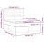 Vidaxl Box spring postelja z vzmetnico roza 140x190 cm žamet