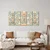 5-delna slika vintage ornamenti - 100x50