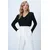 Trend Alacati Stili Ženska bluza Alc-X14585, Crna