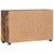 Kreveta s policom FLORIN Dimljeni hrast 88,5 x 30,5 x 55,5 cm