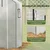 Homestar Zamenjava pokrova za rastlinjak 140x73x190 cm bela