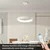 Brilagi - LED prigušiva luster FALCON MODERN LED/54W/230V prečnik 60 cm bela + daljinski upravljač