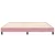 Box Spring krevet bez madracem ružičasti 200x220 cm baršun