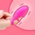 shumee Silikonski vibrator za prste s pikami, 100 % vodoodporen, roza