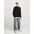 JACK & JONES  Muški džemper 12266391, Crni