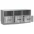 TV ormar Siva sonoma 102 x 34,5 x 47 cm Konstruirano drvo