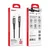 Superior USB data kabl SU-K109, Type-C na Lightning, Pleteni, 27W, 3A, 2 m, Crni