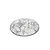 Conceptum Hypnose Tepih Marble, O100cm, Beli
