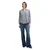 TOM TAILOR Bluza  marine / bela