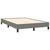 Vidaxl Box spring postelja z vzmetnico temno siva 120x190 cm blago