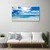tulup.si Slika na platnu Oblaki landscape beach morje 100x50 cm