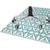 Decormat Podloga za stol Green pattern 120x90 cm 2 cm
